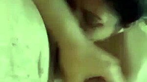Breaking into the Brazilian bitch's ass, addicted to big dick, during intense assfucking and cum.
