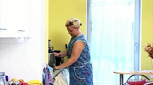 Curvy Mature German Housewife Seduces Shy Handyman for Hardcore Action.