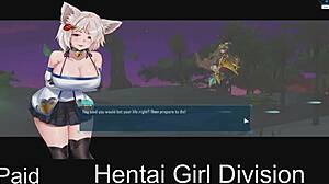 Hentai game with anime style girls