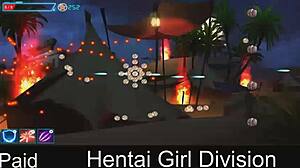 Hentai game with anime style girls
