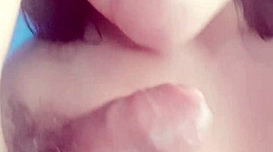 Blonde amateur sucks big cock for salary raise from boss