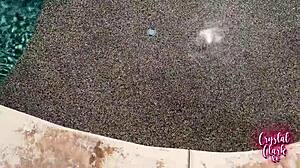 Stepmom Caught Skinny Dipping by Neighbor, I'm So Embarrassed!