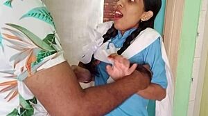 British schoolgirl gets her ass fucked hard