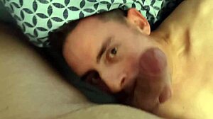 Watch him gag on deepthroat choking