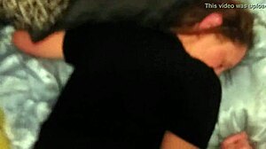 Doggystyle hot redhead step d fingering shaved pussy