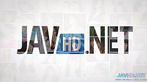 Damn! Japanese Chick in Stockings Gets Fucked Hard!