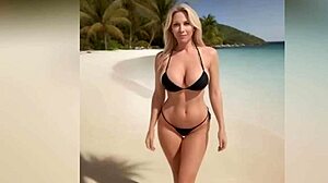 Hot Stepmom Shows Sexy Bikini To Horny Stepson!