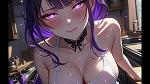 Shogun Raiden Joi Cei Femdom Anime Part 2