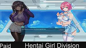 Hentai game with anime style girls