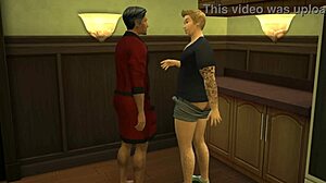 Gareth Williams Fucks Father-In-Law In MMF Threesome On Sims 4 Wicked Whims