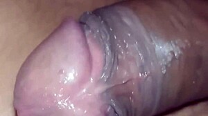 Look how hard I have his cock 😏