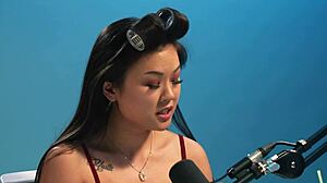 Watch how lulu chu orgasms intensely with hitachi