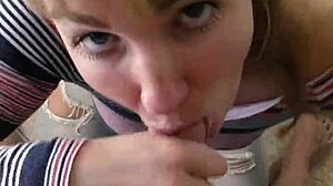 Homemade Amateur Blowjob for a Beloved Man