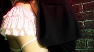 Vanessa and Cindy turn into cock-hungry sluts in fishnets