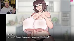 mom gets job milf next door sucks big tits