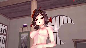 chiori engages in hardcore pov sex in genshin impact fantasy