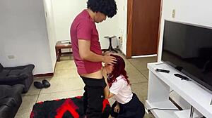 Mexican Stepdaughter Hard Fucked by Perverted Stepfather?