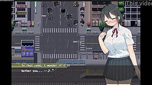 Magical Girl Shows Big Tits While Fingering in Anime Hentai Game Part 6