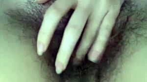 Hairy Teen Babe On Webcam Show!