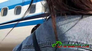 Amateur couple's exotic vacation turns into wild sexcapade