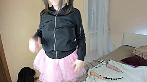 A solo pleasure party with anal masturbation and toy use