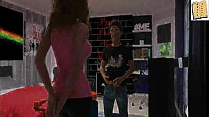 WIFE AND STEPMOTHER 33 PLAY BOLD GAME WITH BIG ASS AND TITS