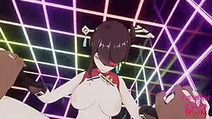 beidou unmasked bitch riding me hard  