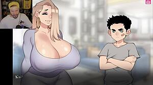 mom gets job milf next door sucks big tits