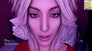 Being a DIK Chick Route Intense Fingering Scene