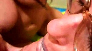 Bold babes get messy with cum swapping and facials