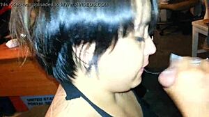 my ex girlfriend sucks cock gets cum everywhere