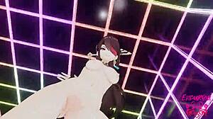 beidou unmasked bitch riding me hard  