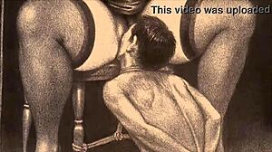 Erotic illustrations from the good old days