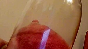 Fiona’s fetish for breast expansion with a vacuum pump