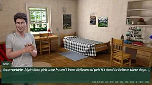 3D animated university life with a horny twist