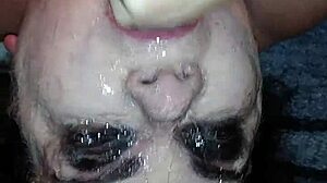 ms tl, take this dildo deep in your throat messily