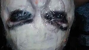 ms tl, take this dildo deep in your throat messily