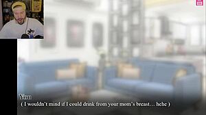 mom gets job milf next door sucks big tits