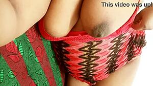 Asian Horny Aunty Shows Big Tits And Boobs