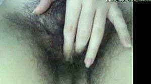 Hairy Teen Babe On Webcam Show!