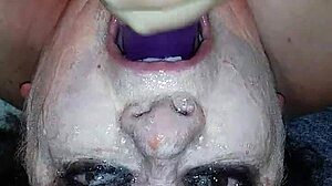 ms tl, take this dildo deep in your throat messily