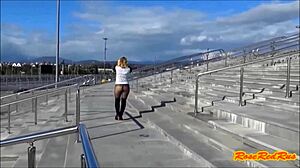 Check out this flashing in Olympic Park Sochi 2014