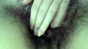 Hairy Teen Babe On Webcam Show!