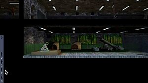 Hospital horror, cute teen faces huge cock in 3D anime survival!