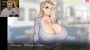 mom gets job milf next door sucks big tits