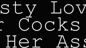 Misty takes all our cocks in her ass during wild outdoor group action.