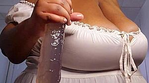Pretty Tits V2: Chubby Beauty's Big Black Cock Toys