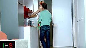 Very beautiful girl fucking with a hot guy.