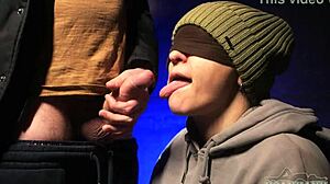 xsanyany's stepbrother uses her mouth for cock and cum. angry but happy.