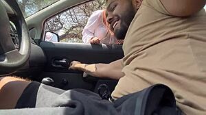 Guy flashes huge dick to stranger on the street.